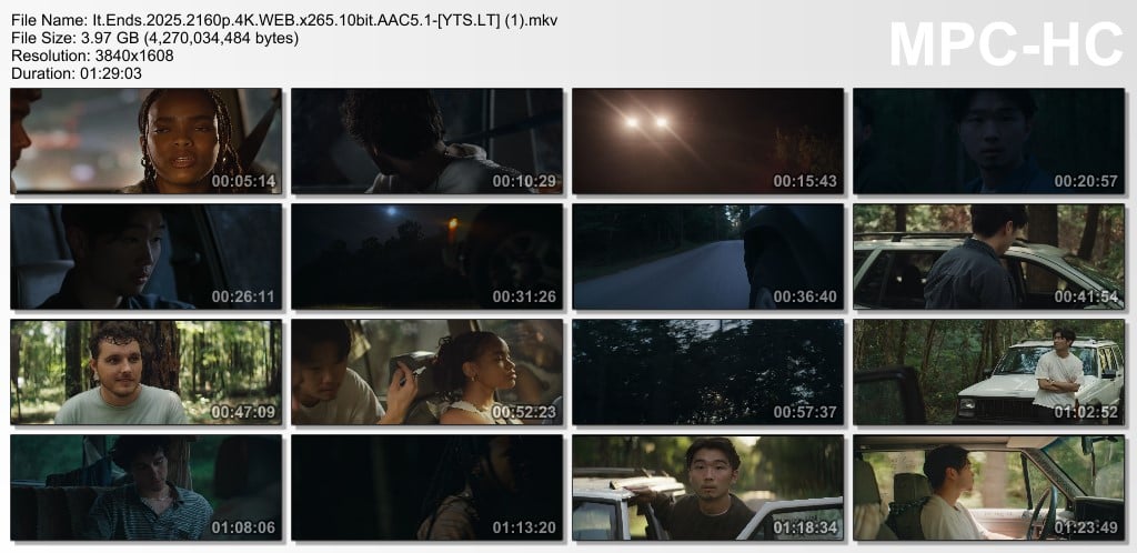 It Ends สิ้น. สุด. เป็นภาพยนตร์สยองขวัญระทึกขวัญแนวโรดม (2026) 4K UltraHD