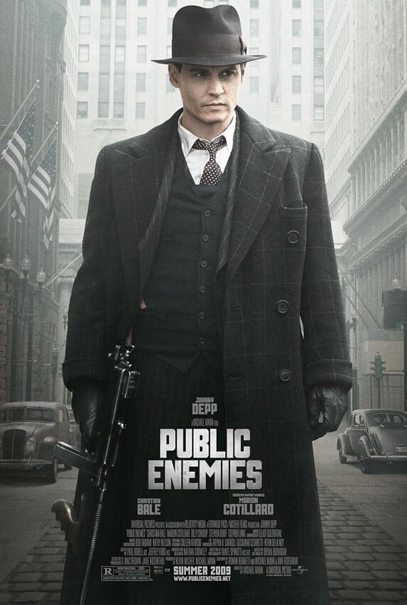 Public Enemies วีรบุรุษปล้นสะท้านเมือง Blu-ray (2009) 1080p Mini-HD