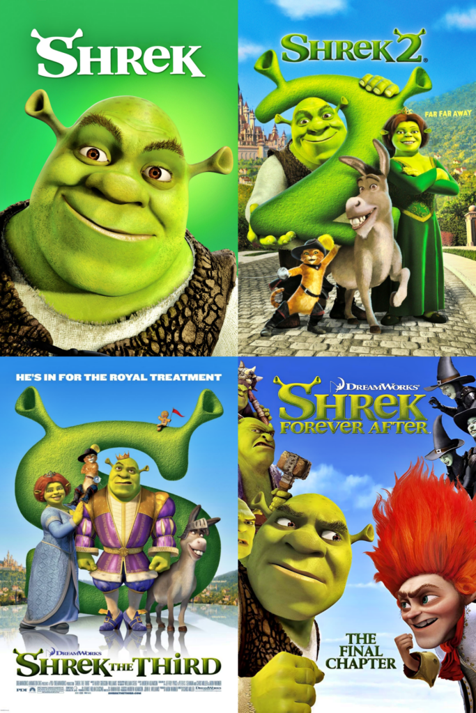 Shrek Complete 4 Films เชร็ค (2001) 4K UltraHD